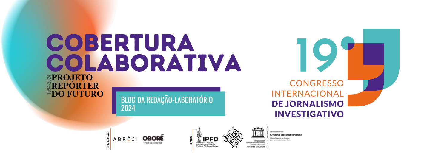 Jornalismo Júnior apoia Redação-Laboratório do 19º Congresso Internacional de Jornalismo Investigativo