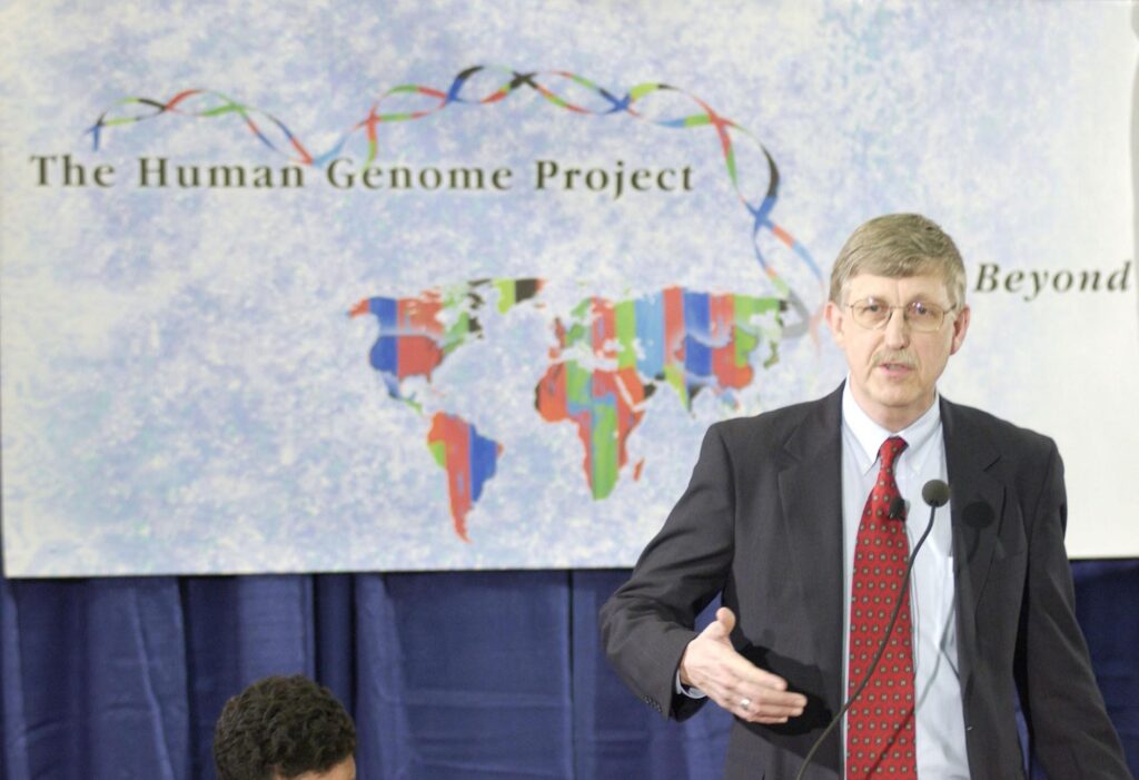 Francis Sellers Collins e o National Human Genome Research Institute (NHGRI)