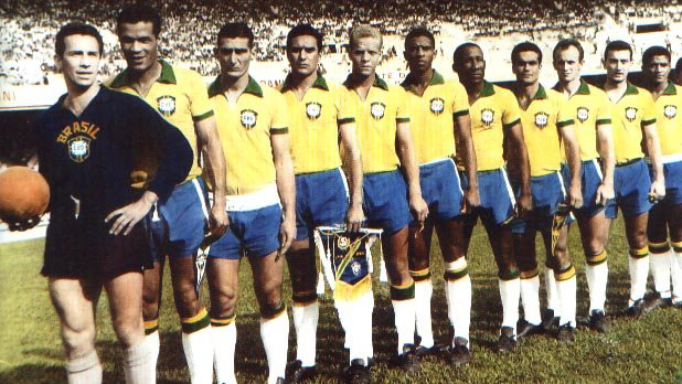 Seleção Brasileira que jogou contra o Uruguai em 1965