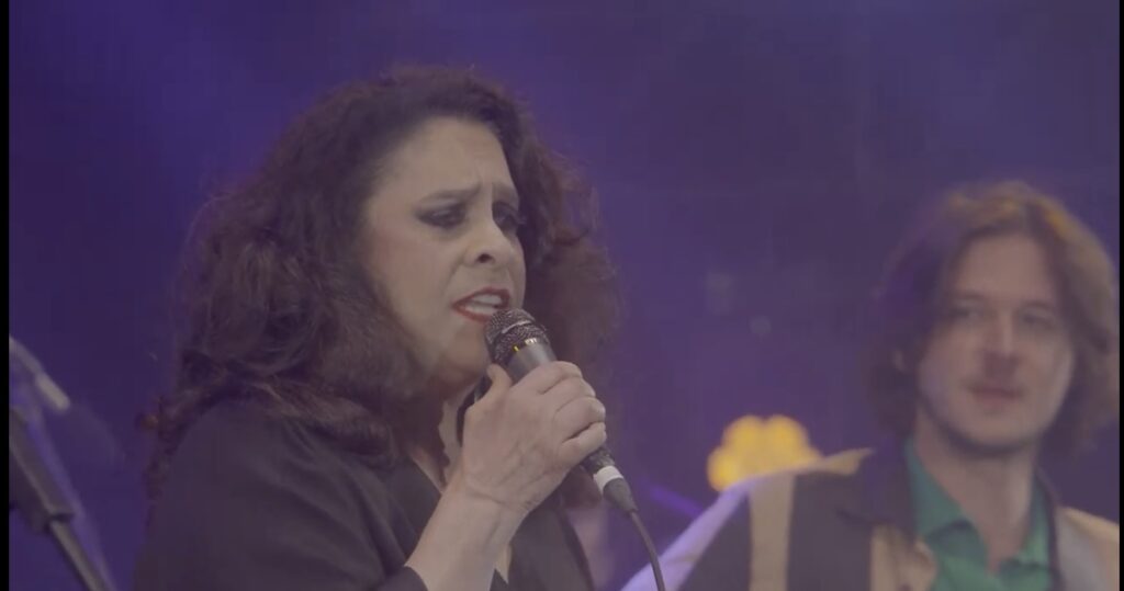 Gal Costa em seu último show. 