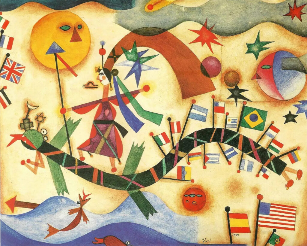 Pintura Drago, de Xul Solar