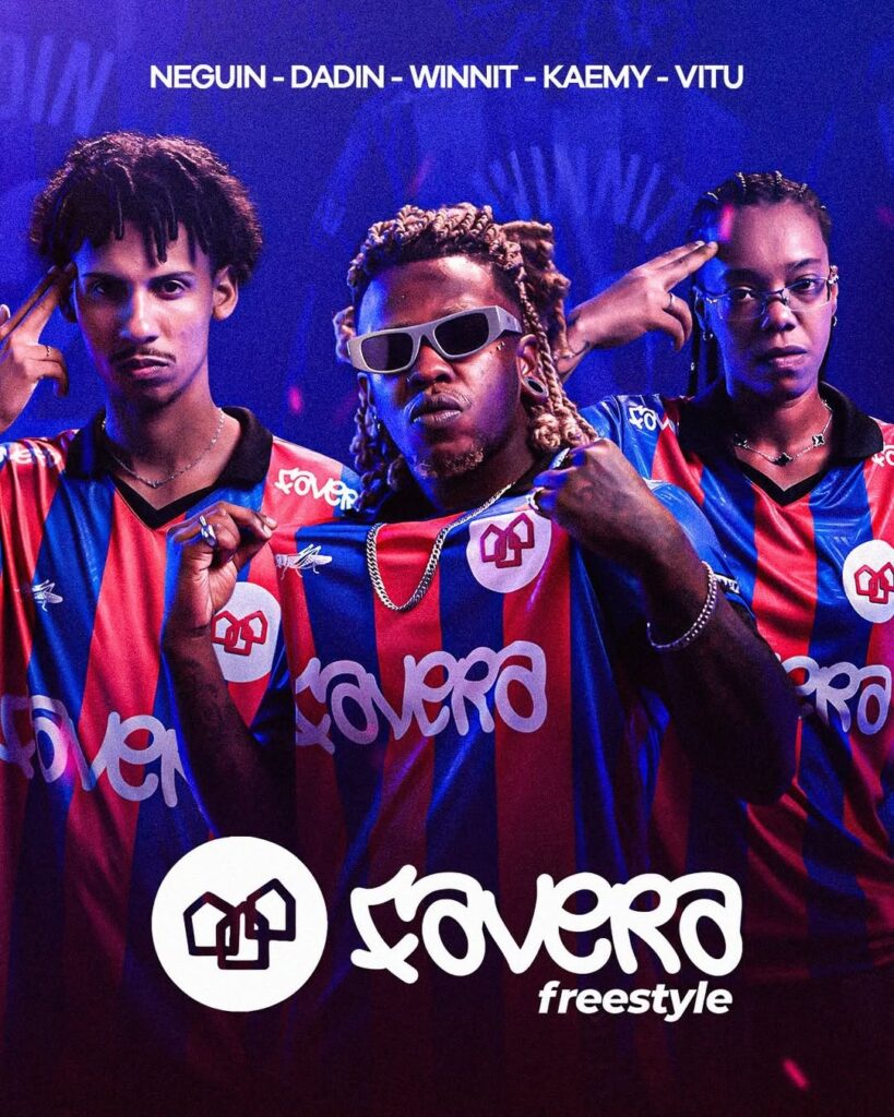 Poster de divulgação da apresentação do Favera freestyle no The Town 2025