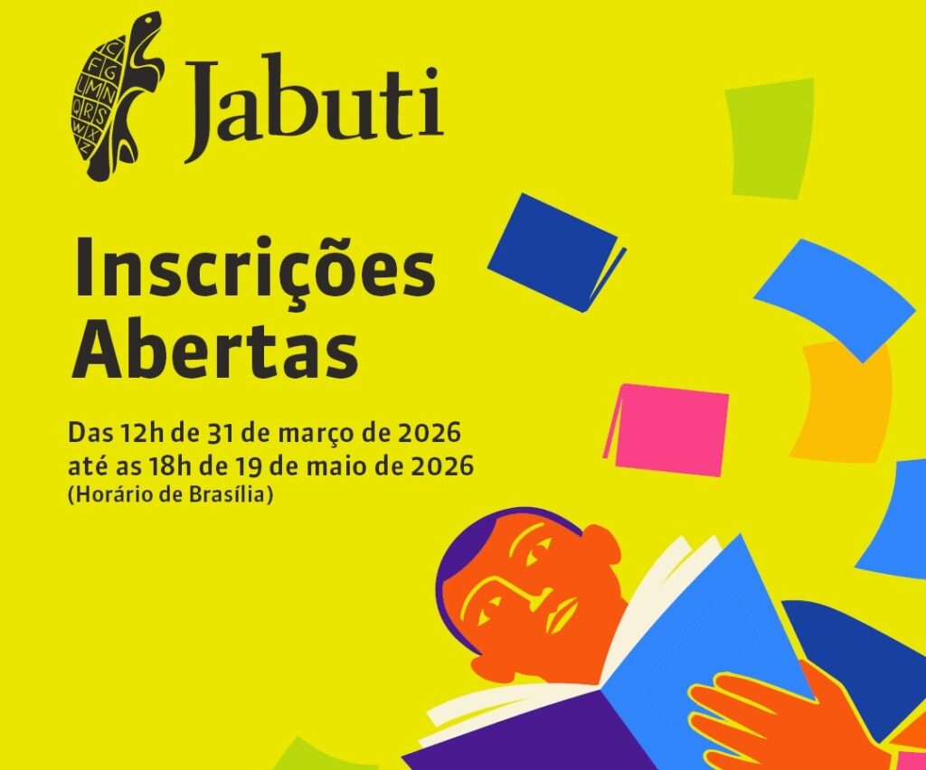 Imagem de divulgação do Prêmio Jabuti 2026