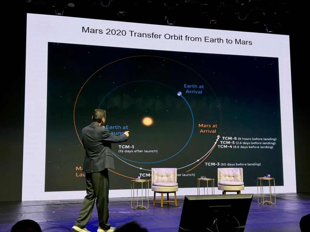 Cientista explica chegada a Marte