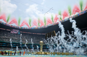 Abertura do primeiro jogo do Irã na Copa do Mundo 2026