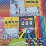 Cartazes de divulgação de evento na CNPEM.