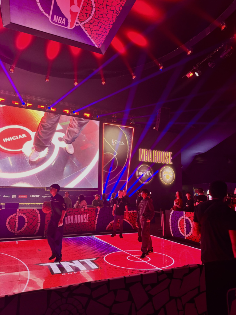 Quadra Central da NBA House