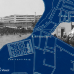 Na imagem, uma arte com o mapa do complexo penitenciário do Carandiru