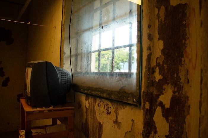 Na imagem, uma das celas do complexo penitenciário do Carandiru