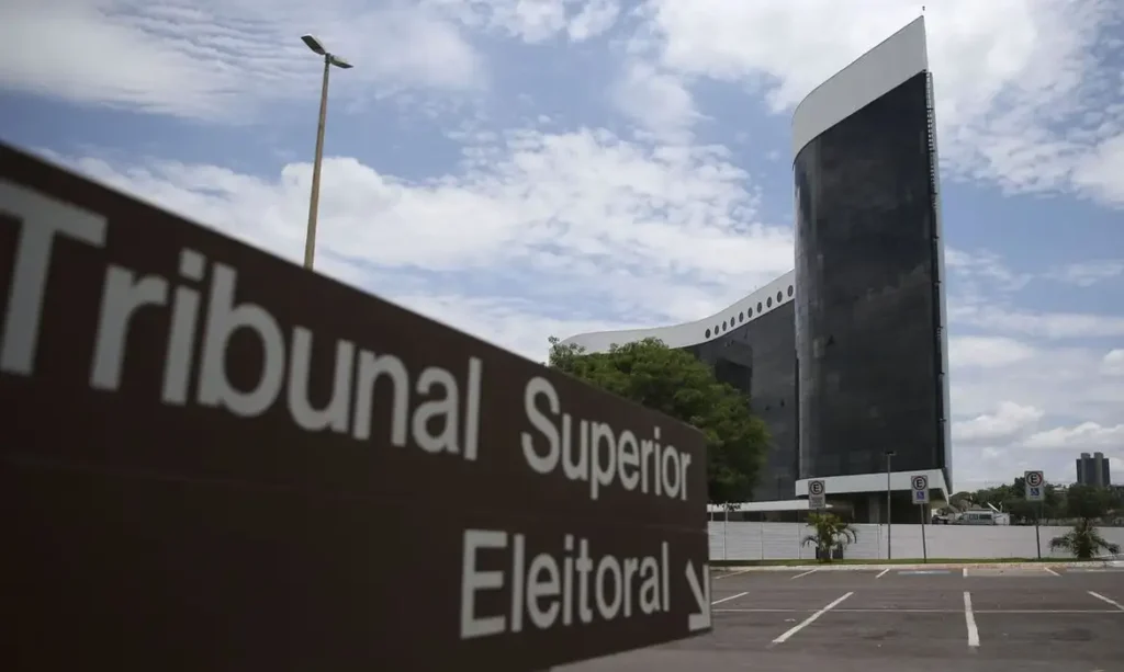 Na imagem, a sede do Tribunal Superior Eleitoral, em Brasília