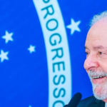 Na imagem, o presidente Luiz Inácio Lula da Silva
