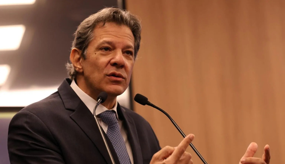 Na imagem, o candidato ao Governo de São Paulo, Fernando Haddad