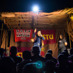 Na imagem, a candidata Vera Lúcia do PSTU