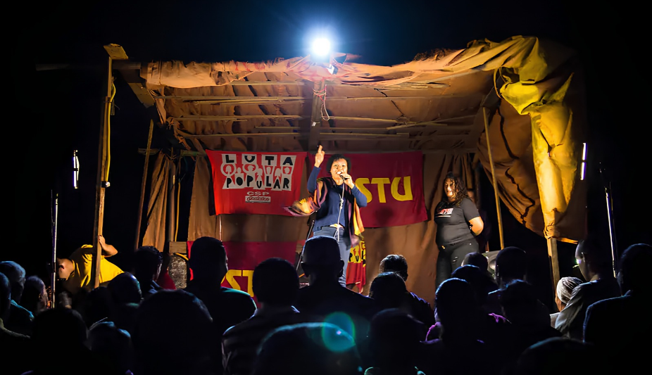Na imagem, a candidata Vera Lúcia do PSTU