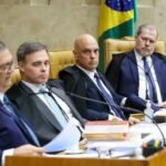 Foto do julgamento histórico do ministro Alexandre de Moraes