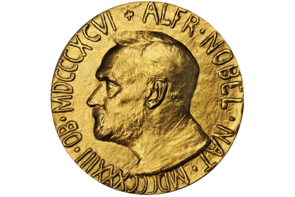 Imagem do simbolo do prêmio do nobel