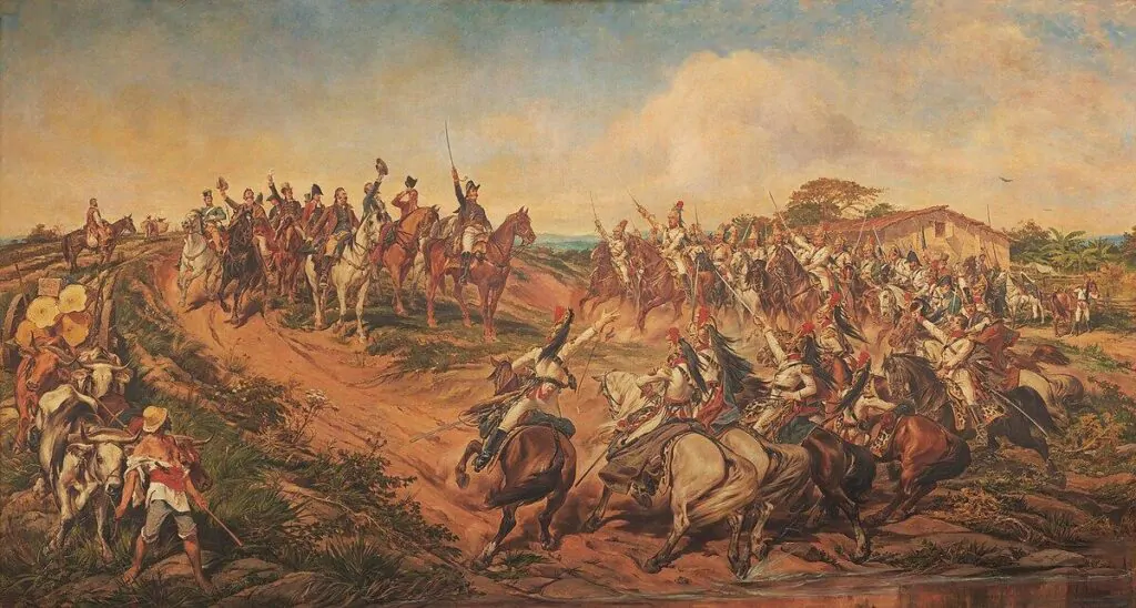 Pintura Independência ou Morte, do artista Pedro Américo.