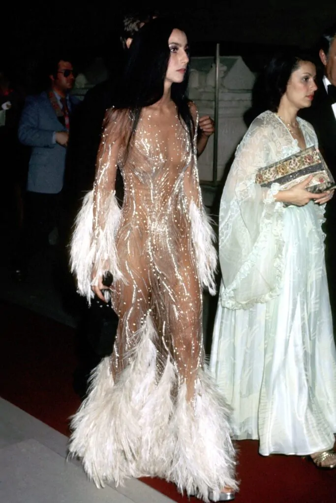 Cher em seu primeiro Met