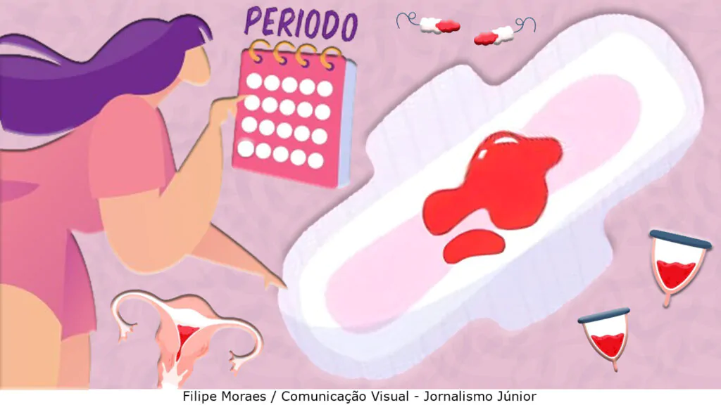 Capa de mitos e verdades sobre a menstruação