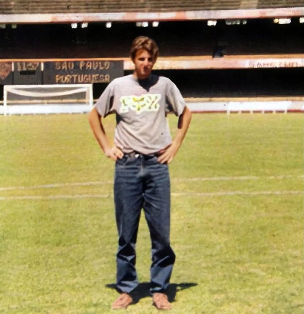 Rogério Ceni na juventude