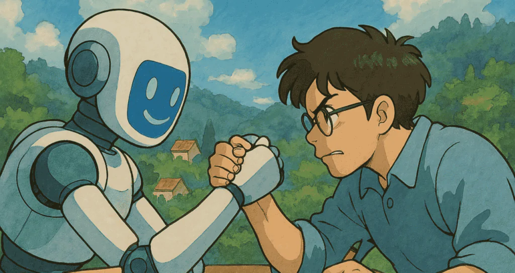 Imagem do Estúdio Ghibli feita com inteligência artificial