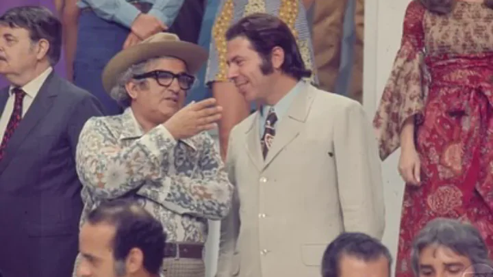Silvio Santos e Chacrinha
