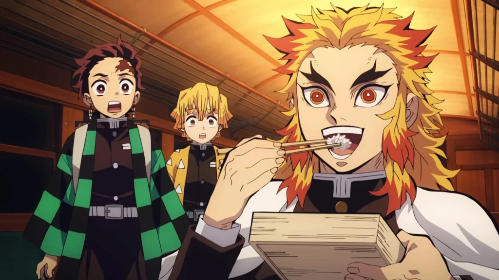 Personagens do anime Demon Slayer.