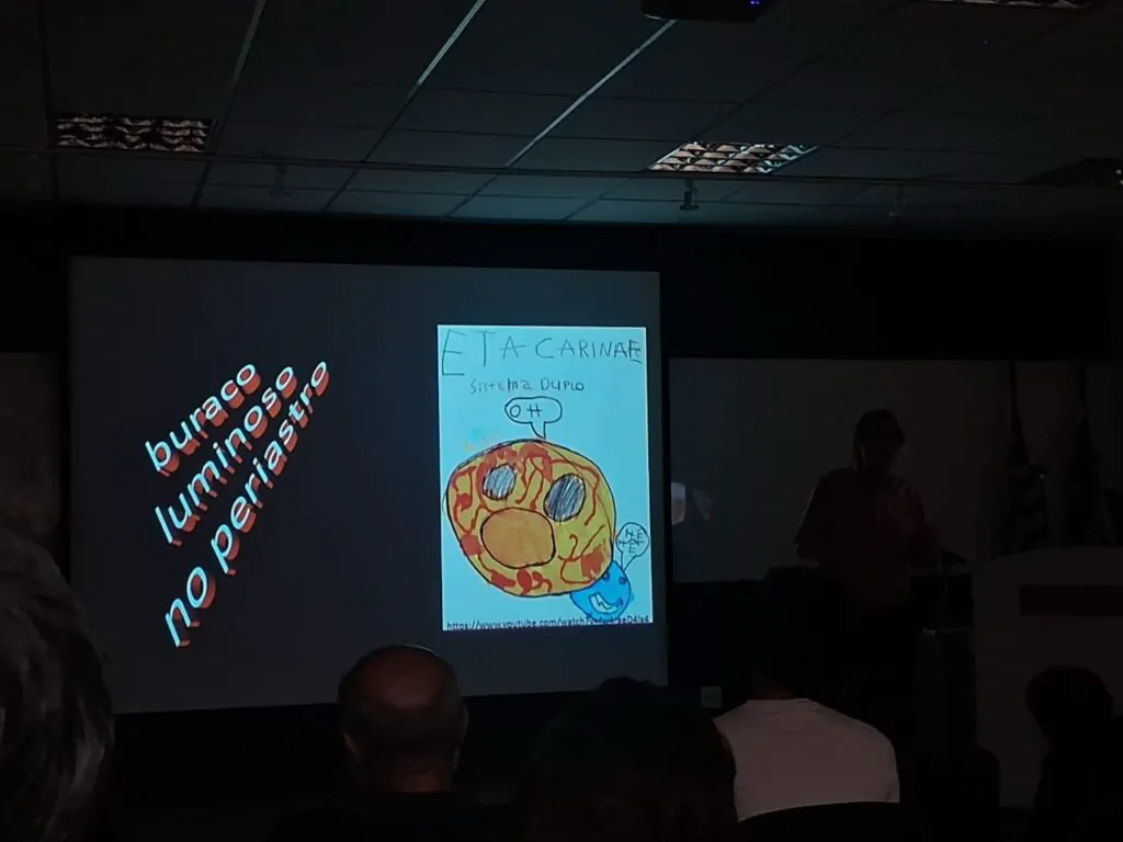 ilustração eta carinae