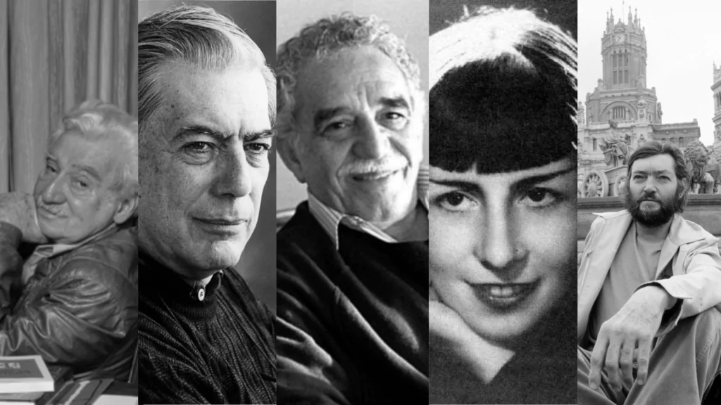 Autores do chamado Boom latino-americano.