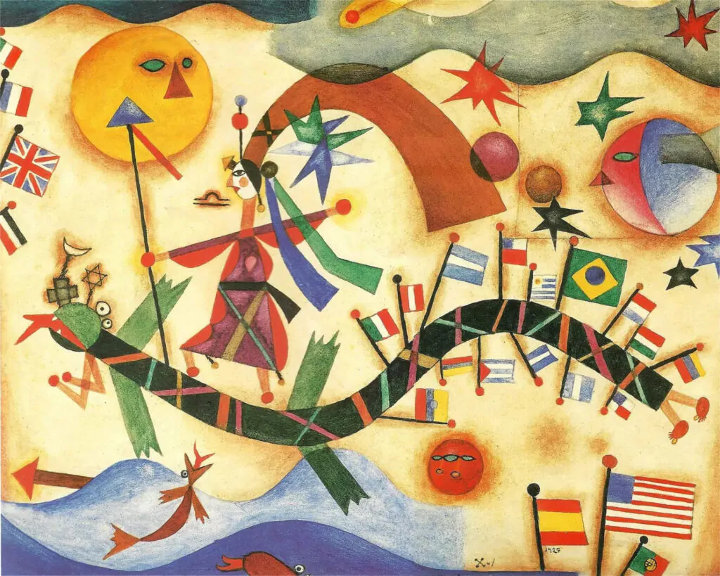 Pintura Drago, de Xul Solar