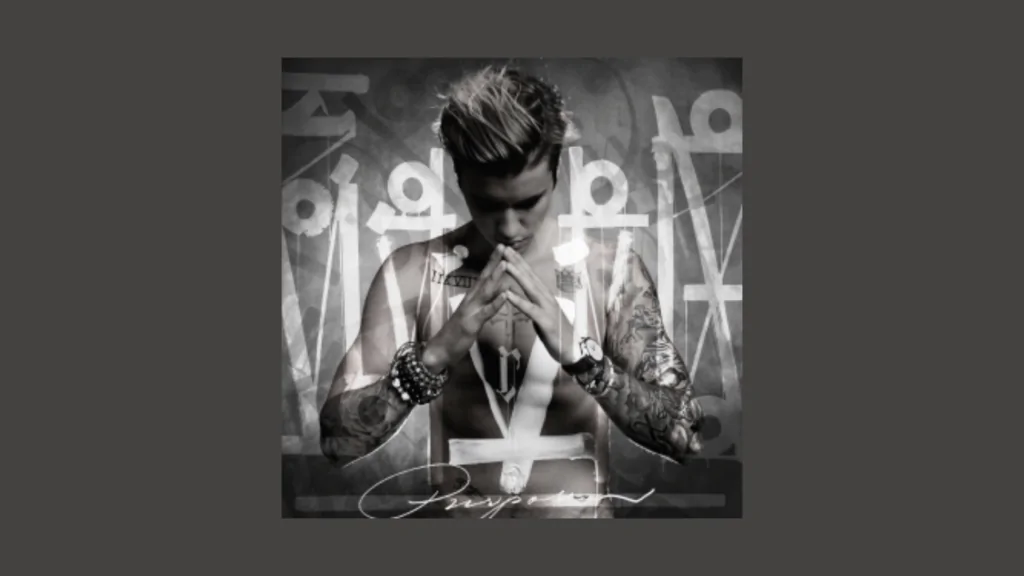 capa do álbum 'Purpose', do cantor Justin Bieber