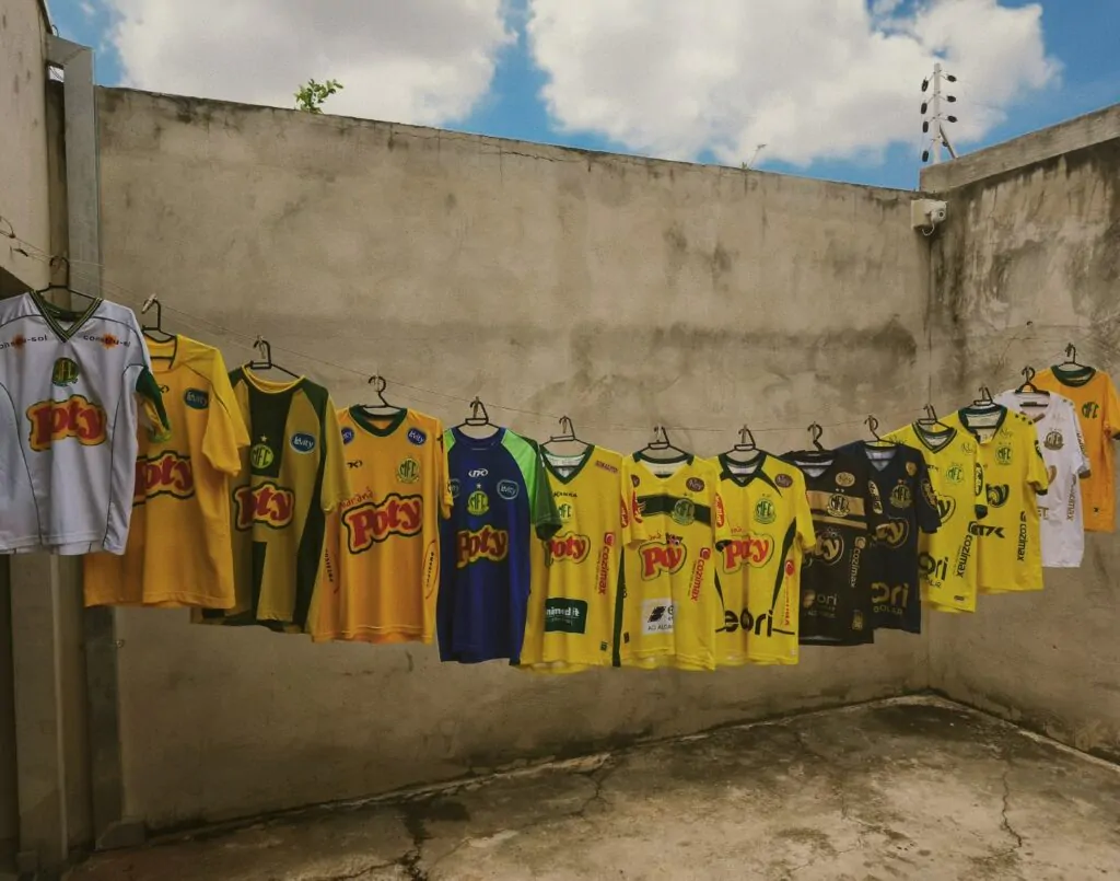 Coleção de camisas do Mirassol