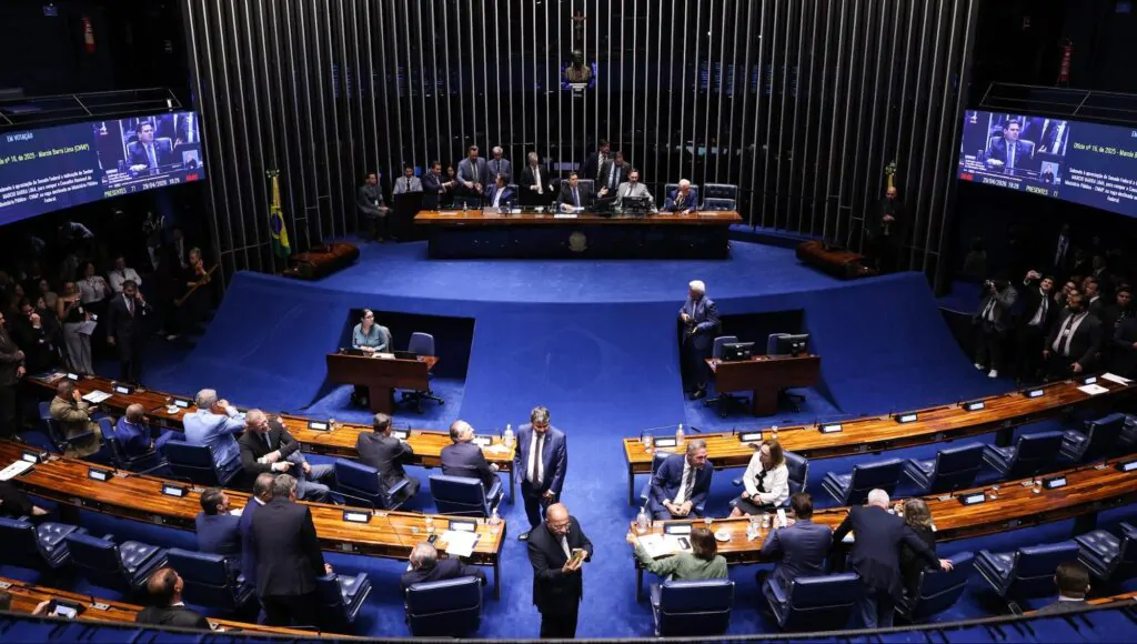 Deputados feedrais na Câmara de Deputados em Brasília