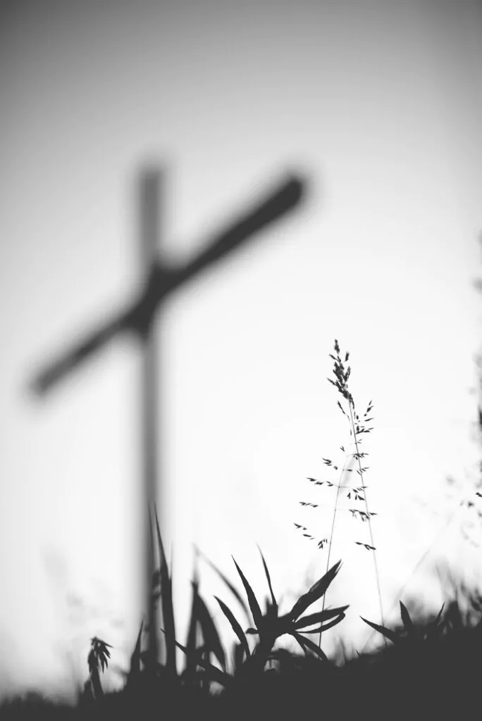 Cruz em alusão à morte