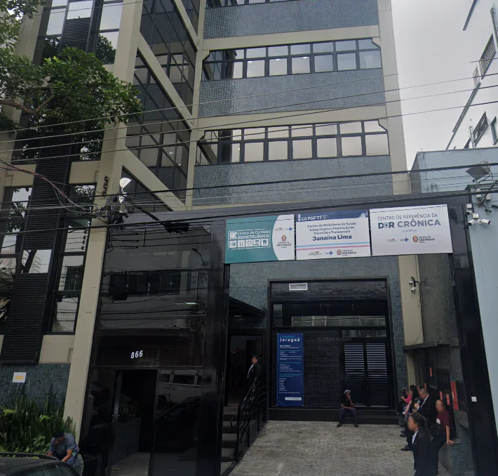 Fachada de um CR POP TT