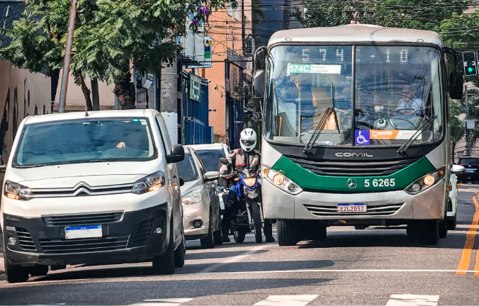 Poluição sonora causada pelo trânsito