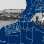 Na imagem, uma arte com o mapa do complexo penitenciário do Carandiru