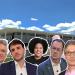 Na imagem, os principais candidatos a presidência da República