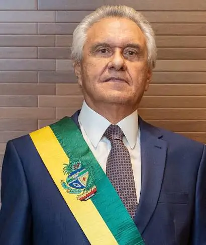 Na imagem, o candidato a presidência pelo PSD, Ronaldo Caiado