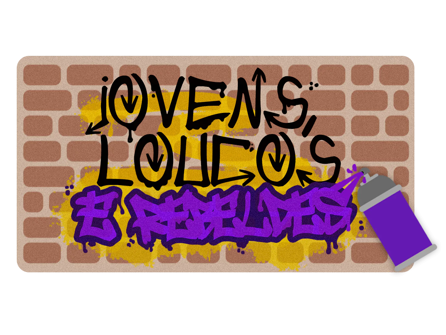 Na imagem, a régua do especial jotano 2026: Jovens, loucos e rebeldes