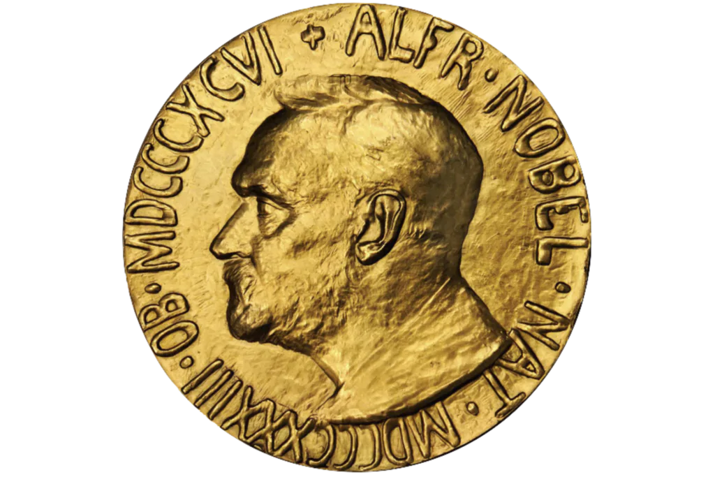 Imagem do simbolo do prêmio do nobel